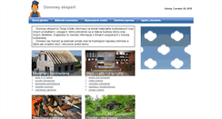 Desktop Screenshot of domowy-ekspert.pl