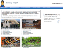 Tablet Screenshot of domowy-ekspert.pl
